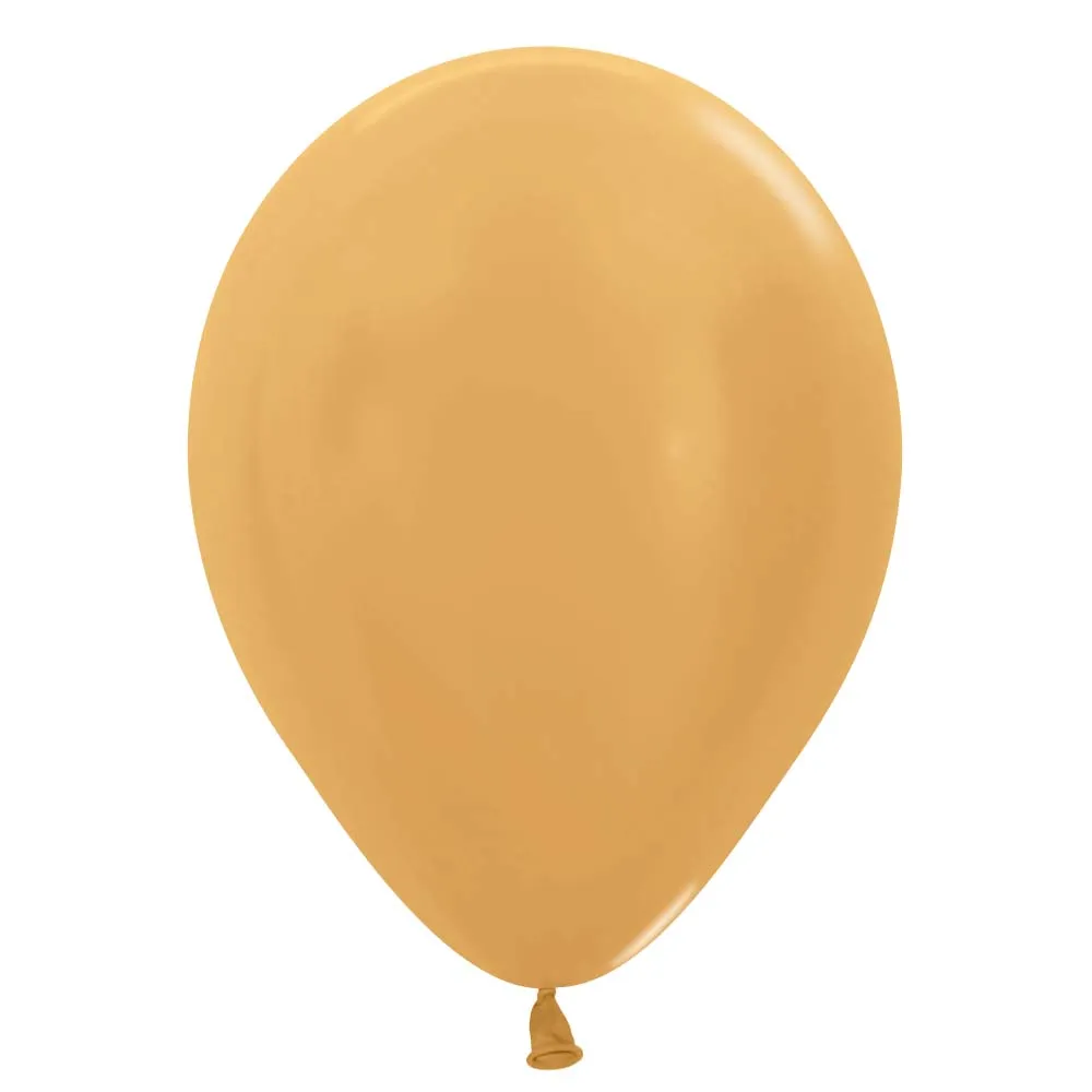 11 inch SEMPERTEX METALLIC GOLD