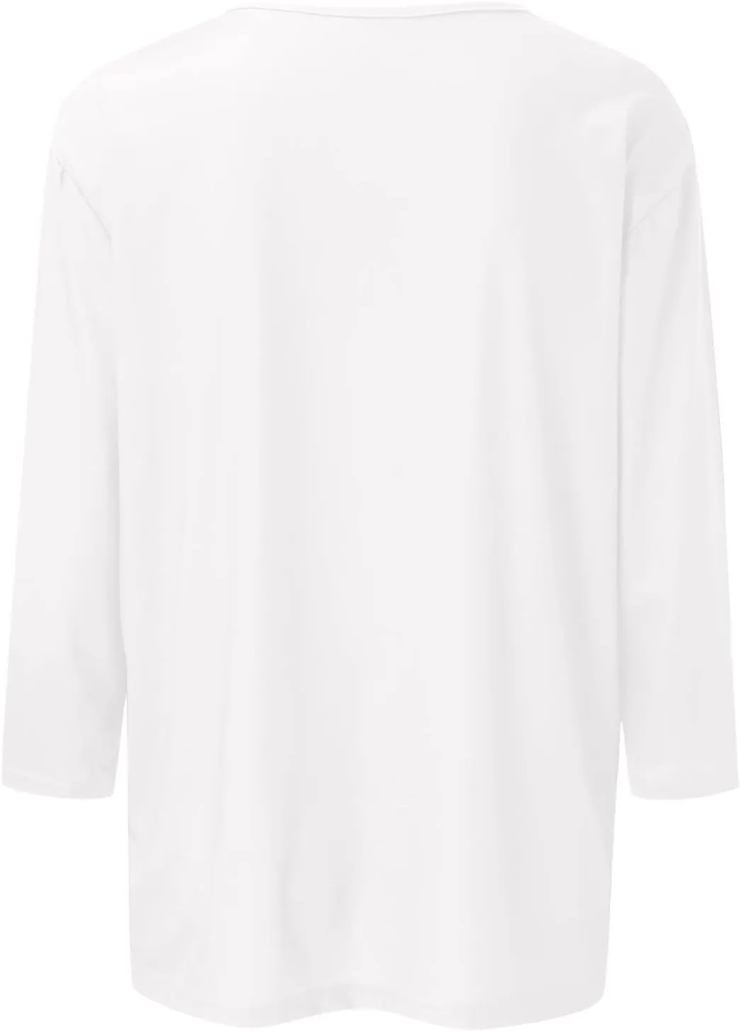 3/4 Sleeve Tops for Women,Casual Summer T Shirts Trendy V Neck Lightweight Soft Plain Tee Loose Fit Tunic Blouse