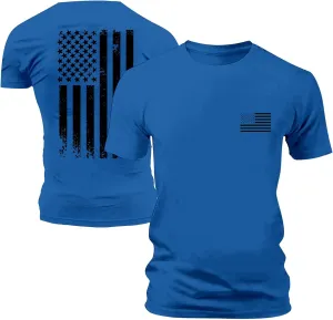 4th of July Hawaiian Shirt for Men American Flag Graphic Clothes Summer Patriotic USA Short Sleeve Sports Outfits