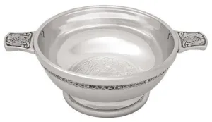 5" Quaich Bowl - Celtic Design