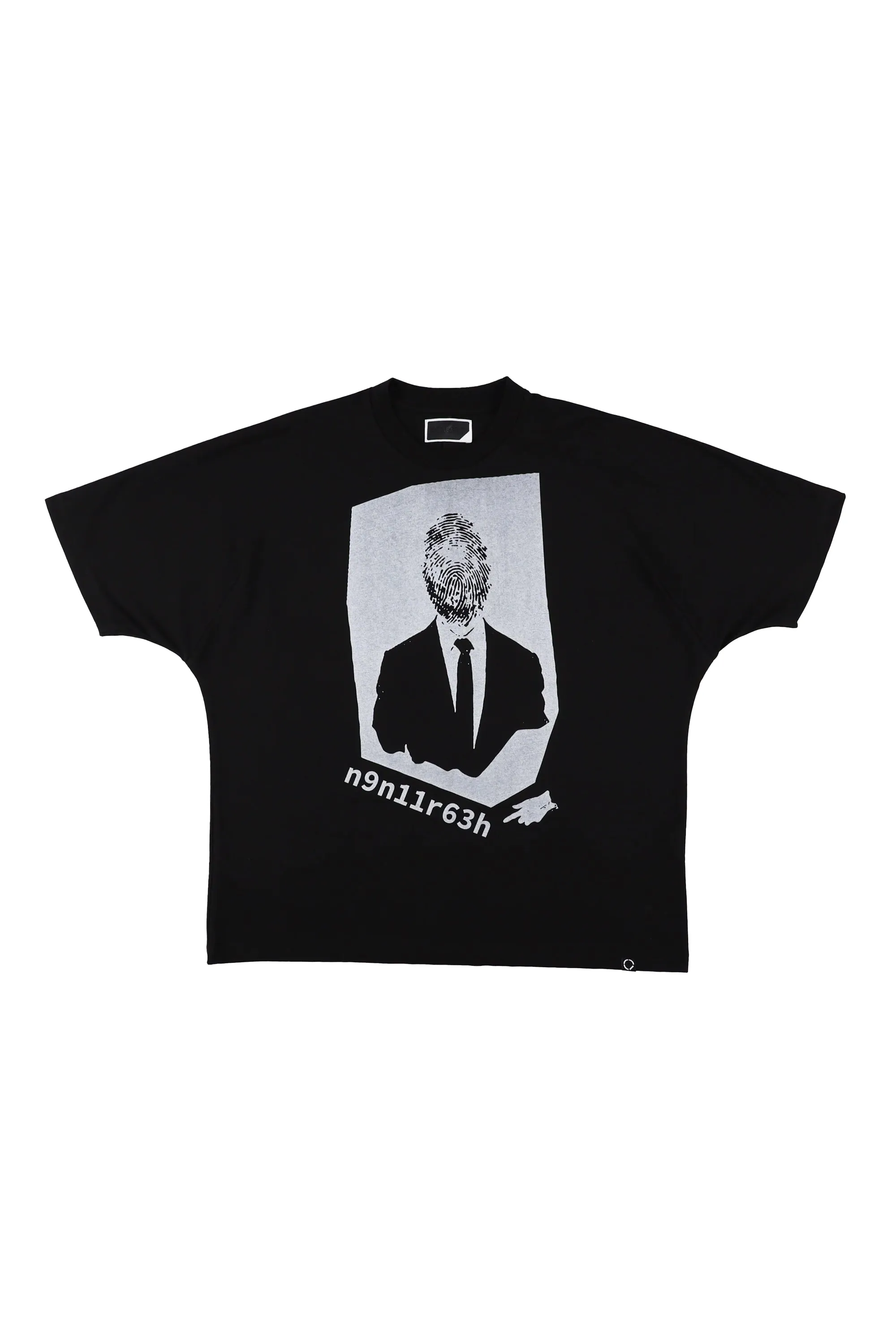 AGENT MONO SEAM S/S TEE BLACK