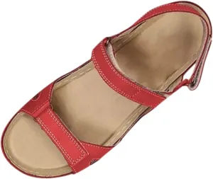 AMDBEL Platform Sandals Women Comfortable, Orthopedic Sandals for Women Comfortable Sandals Arch Support Sandals Orthotic Walking Sandals Women Fashion Open Toe Sandals Ankle Strap Dressy Sandals