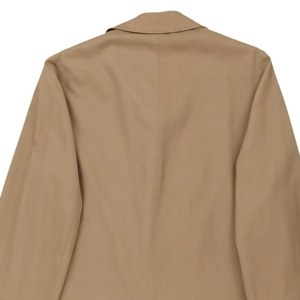 Aquascutum Trench Coat - 2XL Beige Cotton
