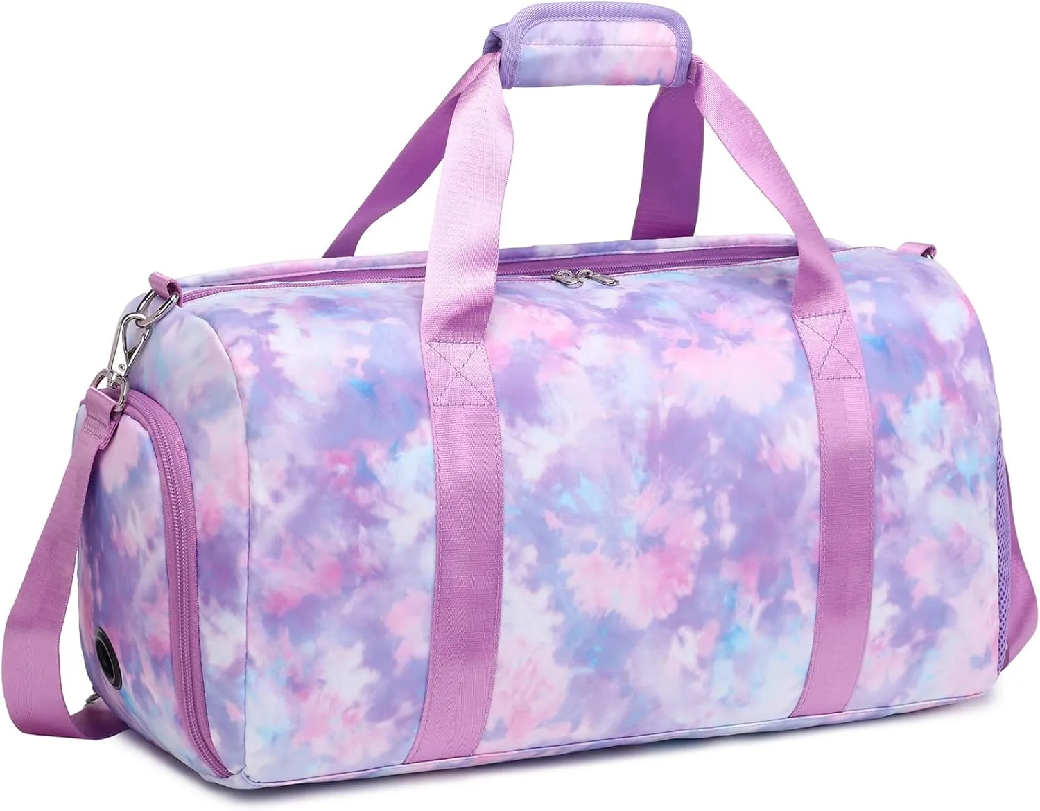 Ballet Dance Bag for Girls Princess Sports Duffle Bags Overnight Travel Duffel for Girl Gym Bag with Shoes Compartment Water Resistant