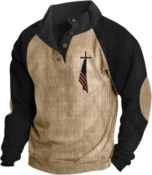 Big And Tall Hoodies For Men Independence Day Casual Fashion Soft And Comfortable Small Print Long Fleece Jacket Men