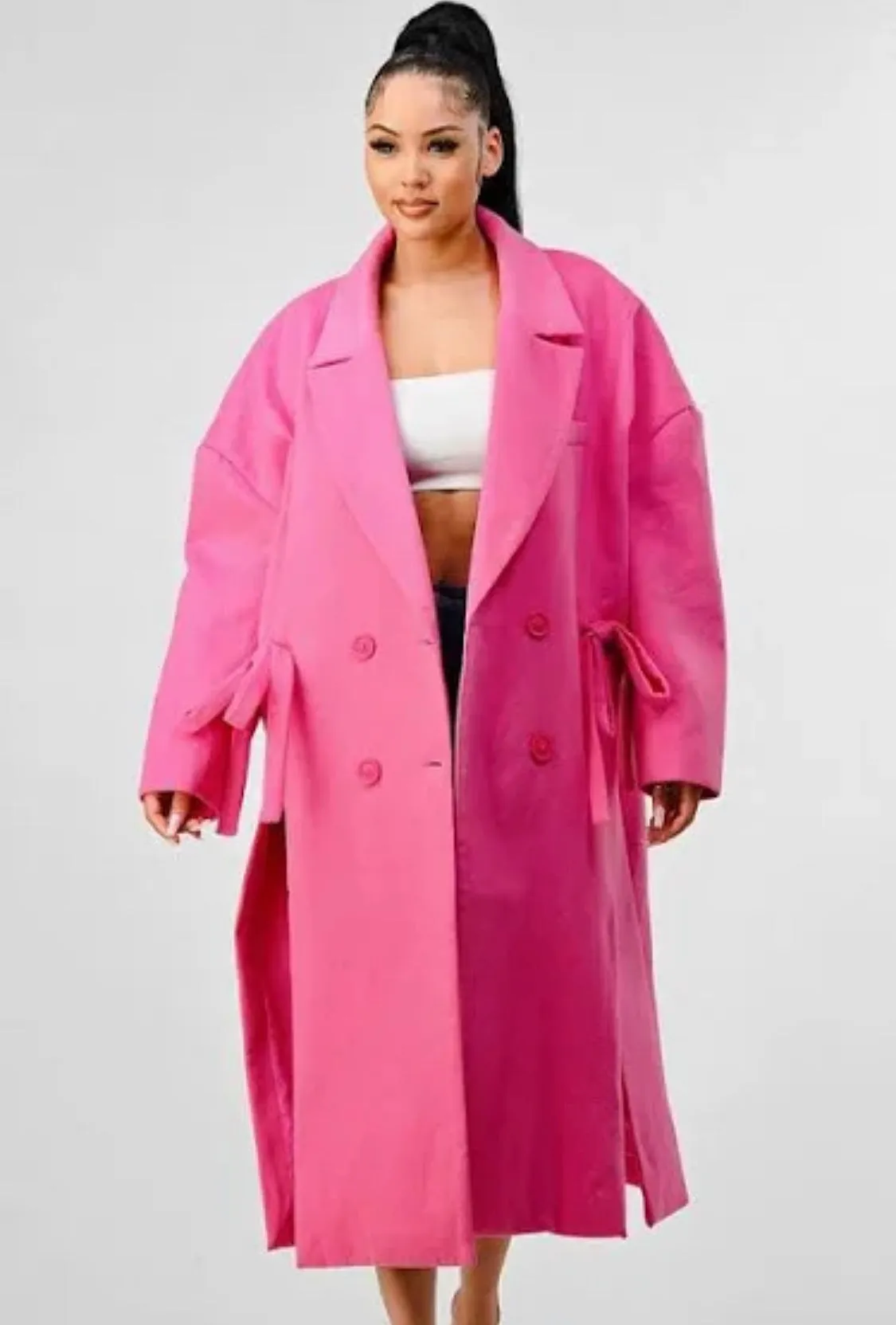 Billie E Trench Coat