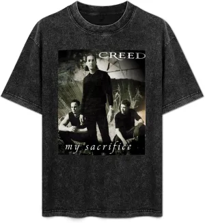 Breathable Retro Oversized Cotton T-Shirts Trendy Distressed Crew Neck Tops
