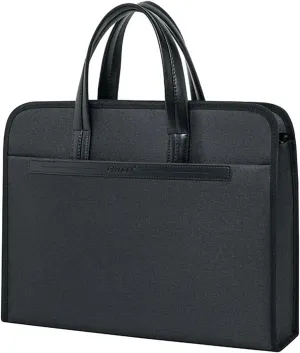 Briefcase Men's Casual Briefcase Multi-layer A4 Office Zipper Bag Large Capacity Business Bag Handbag