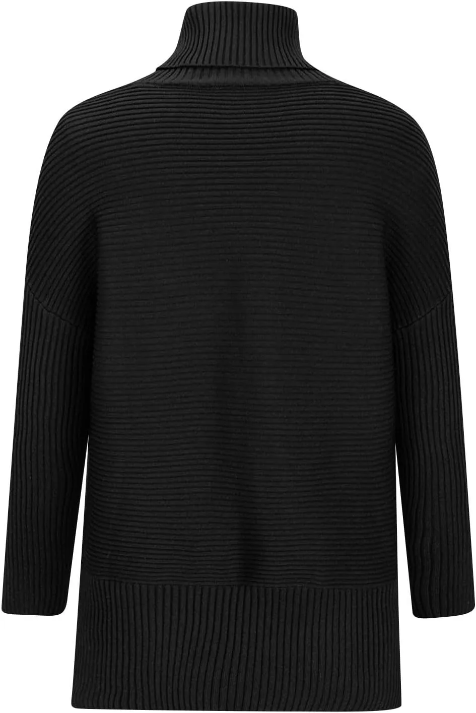 ChicCrate Women's Oversized Turtleneck Sweaters Casual Long Sleeve Tunic Sweater Chunky Knit Pullover Tops Blouse