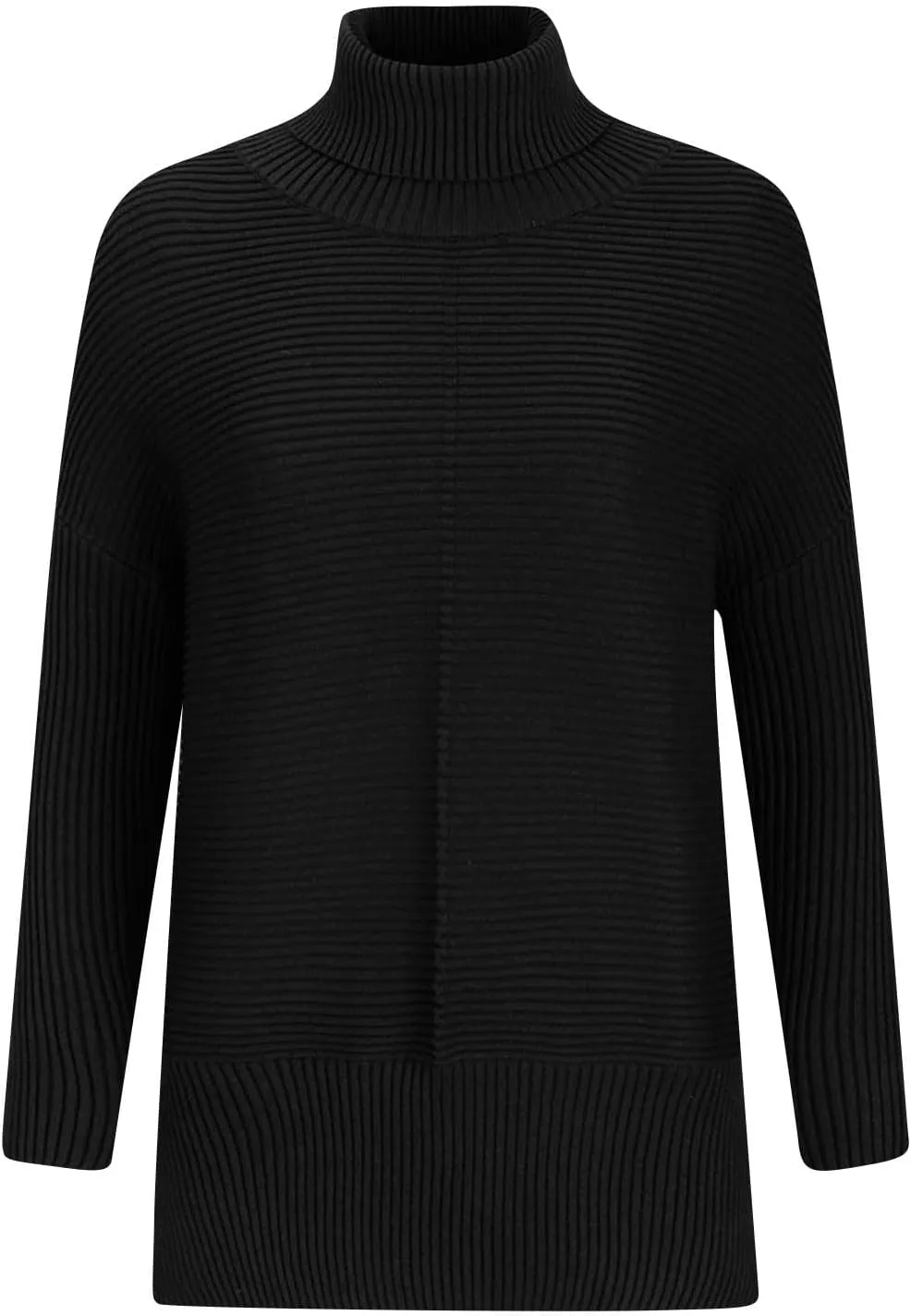 ChicCrate Women's Oversized Turtleneck Sweaters Casual Long Sleeve Tunic Sweater Chunky Knit Pullover Tops Blouse