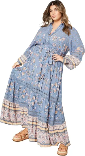 City Chic Women's Apparel Women's Angel Falls Maxi Dress
