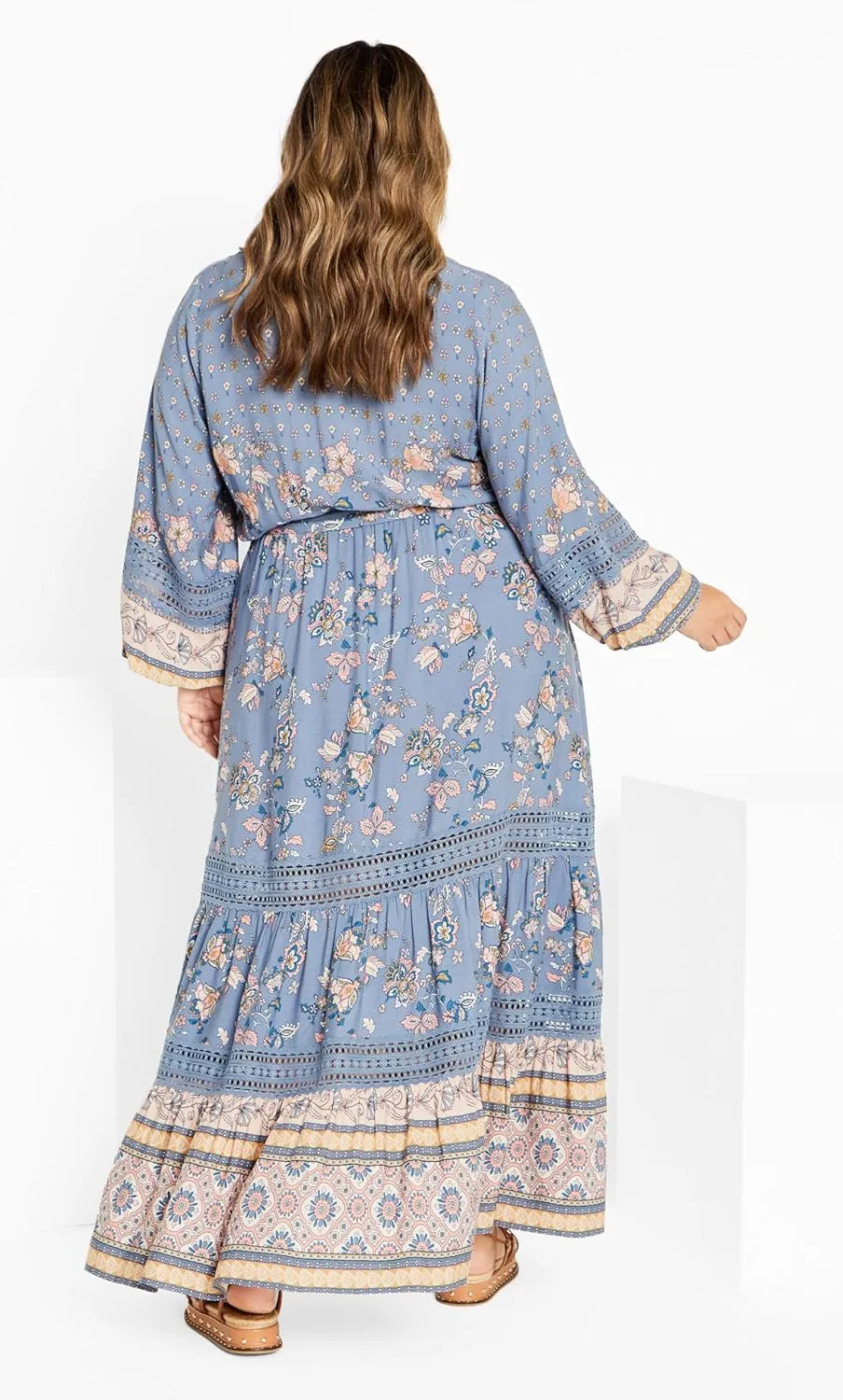 City Chic Women's Apparel Women's Angel Falls Maxi Dress