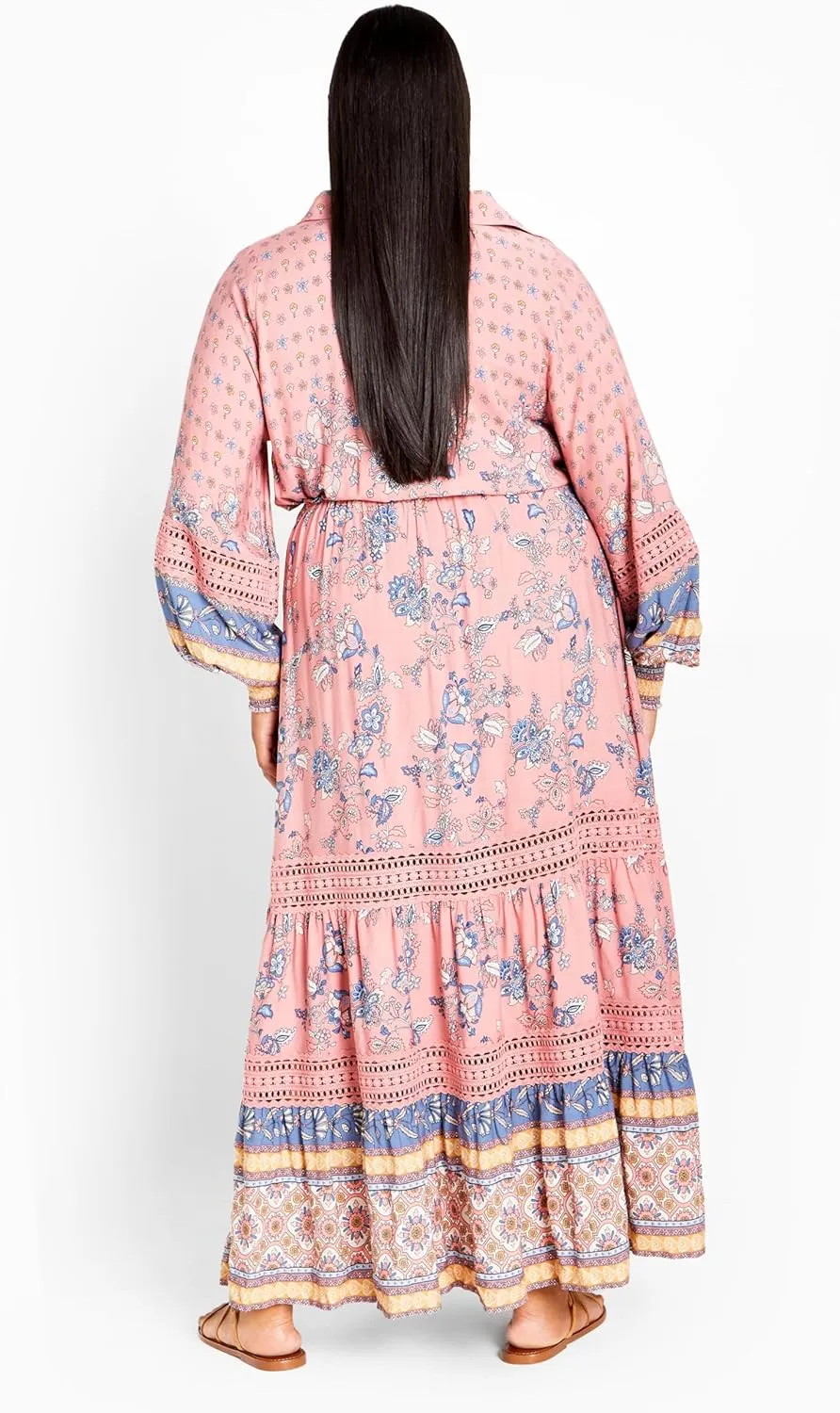 City Chic Women's Apparel Women's Angel Falls Maxi Dress