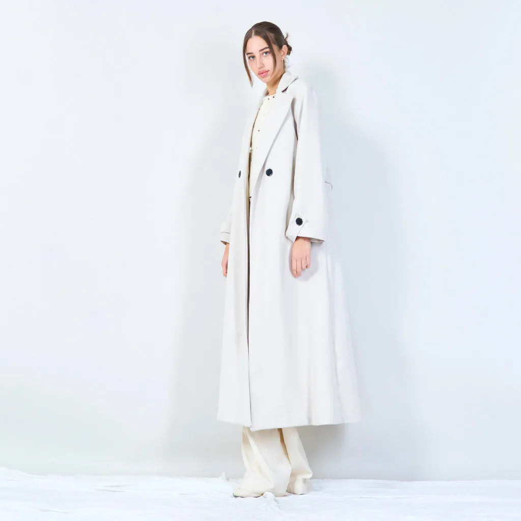 Classic double-breasted overcoat wholesale