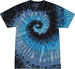 Colortone Tie Dye T-Shirts for Men and Women - Unisex Short Sleeve Tie-Dye T Shirts for Adults