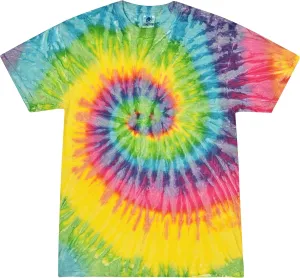 Colortone Tie Dye T-Shirts for Men and Women - Unisex Short Sleeve Tie-Dye T Shirts for Adults