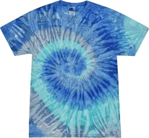 Colortone Tie Dye T-Shirts for Men and Women - Unisex Short Sleeve Tie-Dye T Shirts for Adults
