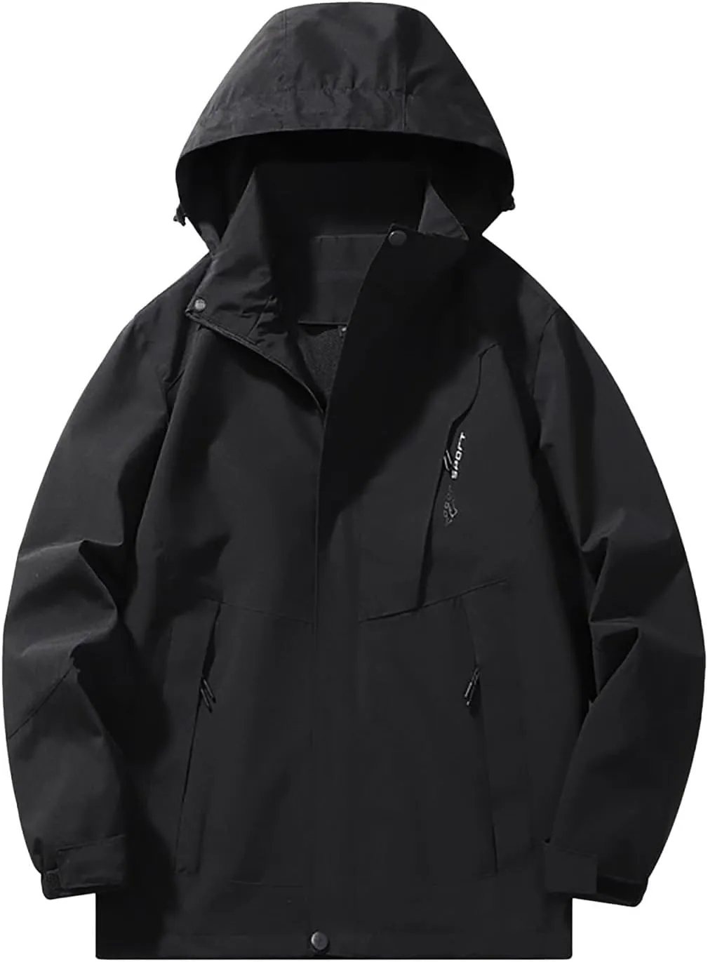 cooki Rain Coats for Women Waterproof with Hood Outdoor Lightweight Windbreaker Outdoor Long Rain Jacket Trench Coats