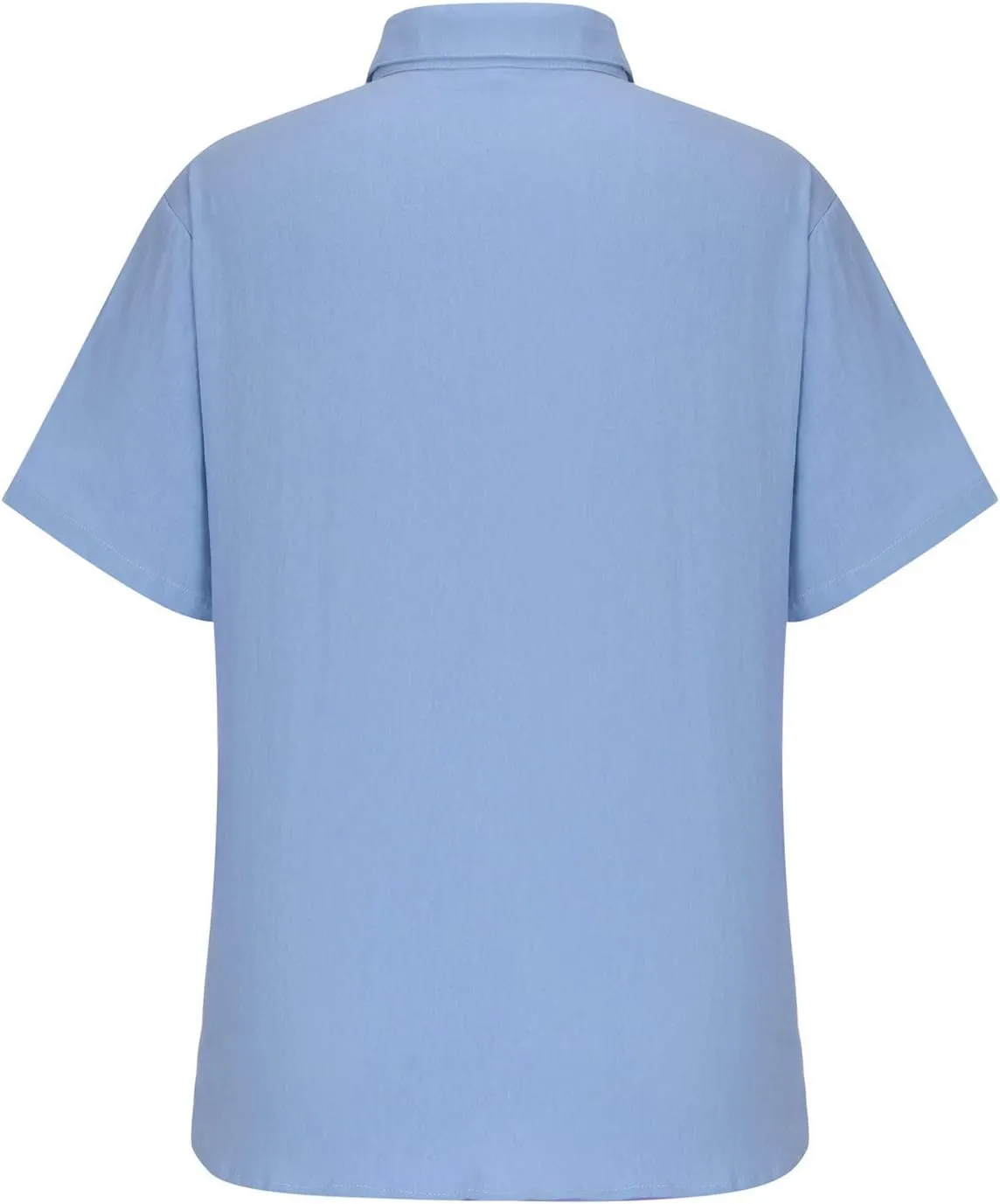Cotton Linen Shirts for Men 2024 Summer Casual Short Sleeve Button Down T Shirt Regular Fit Solid Work Beach Shirt