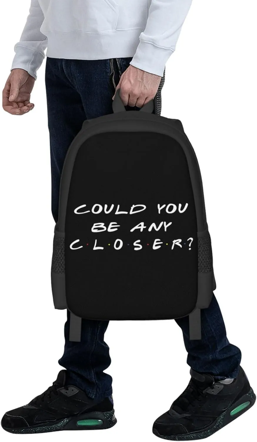 Could You Be Any Closer Backpack Lightweight Large Capacity Laptop Backpack Travel Backpacks for Unisex
