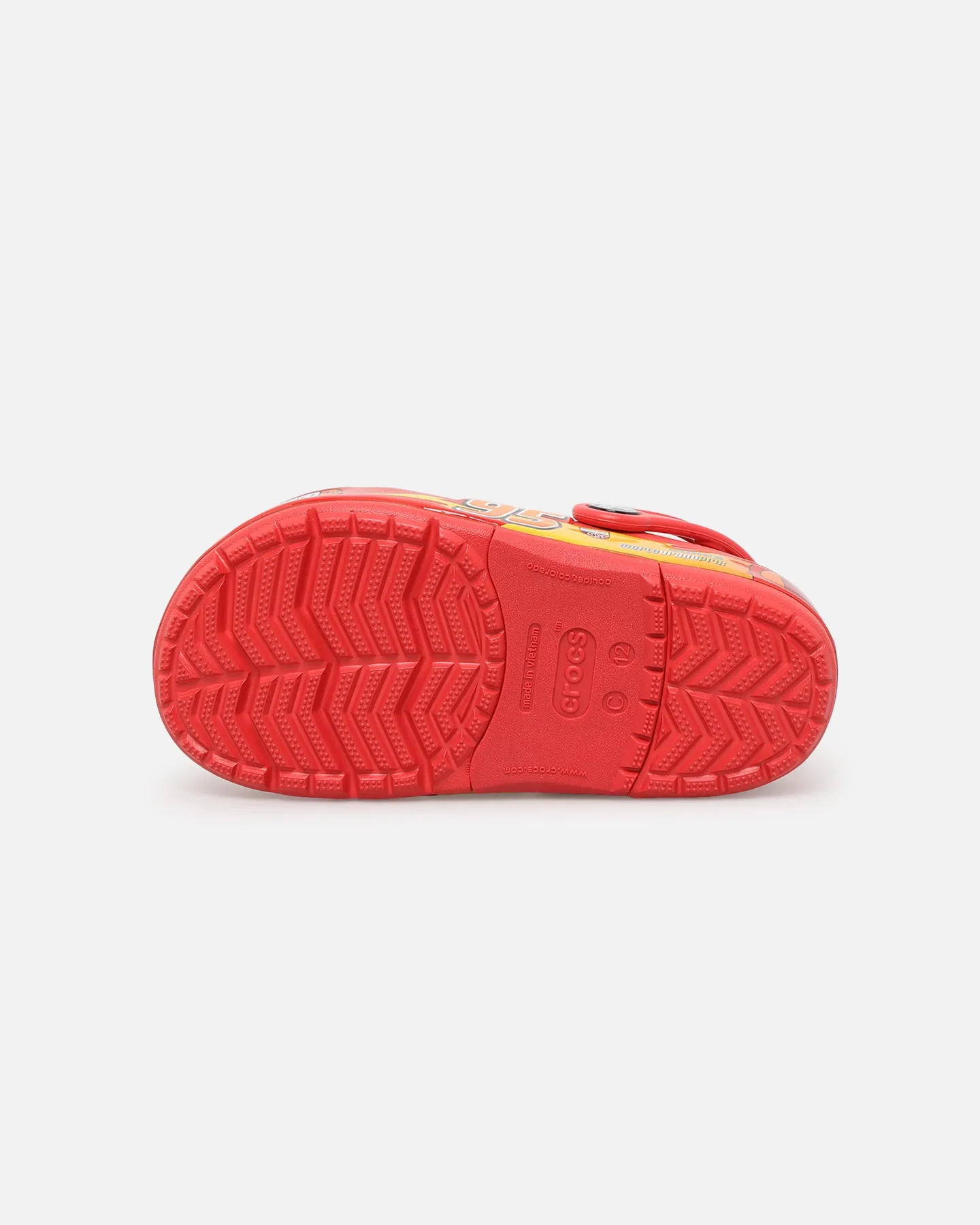 Crocs X Disney and Pixar Cars Kids' Lightning McQueen Clog (GS) Red
