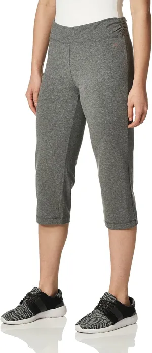 Danskin Women's Essential Sleek Fit Crop Pant