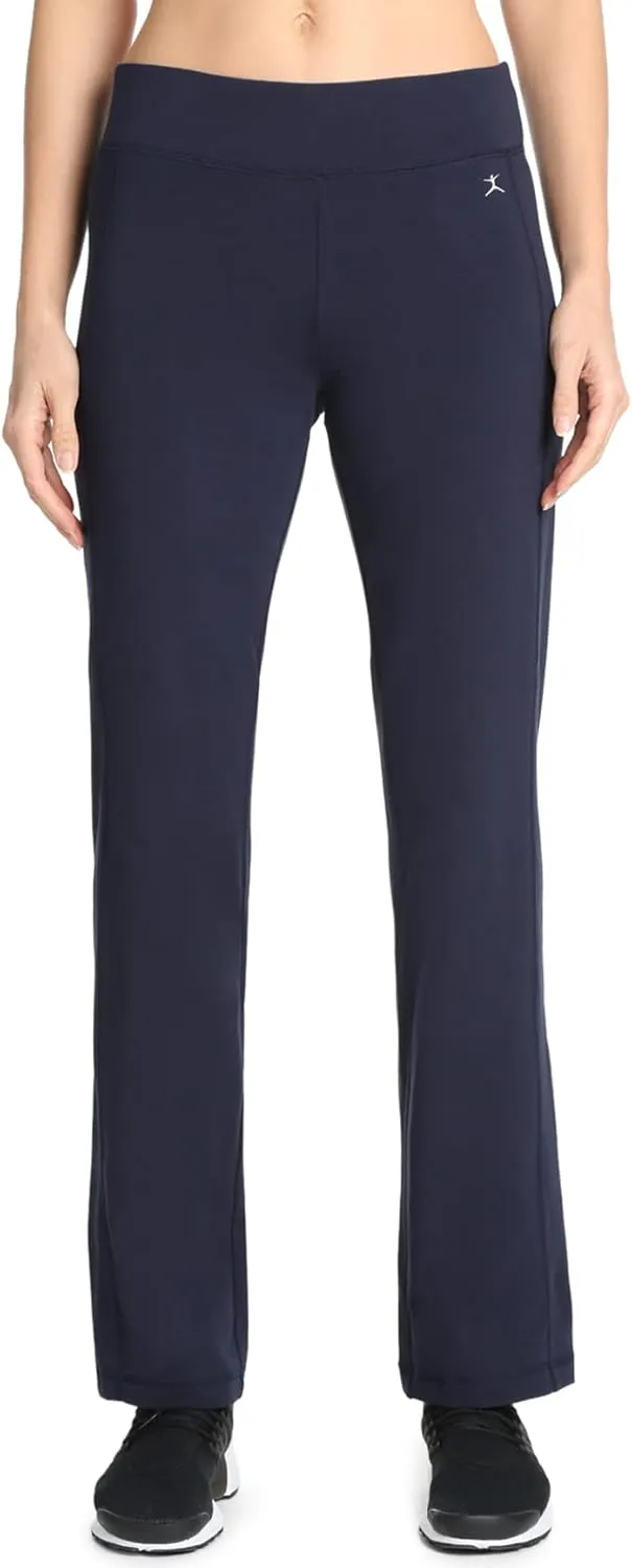Danskin Women's Essential Sleek Fit Yoga Pant