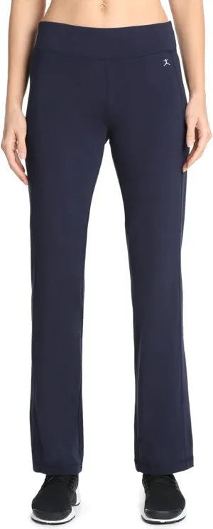 Danskin Women's Essential Sleek Fit Yoga Pant