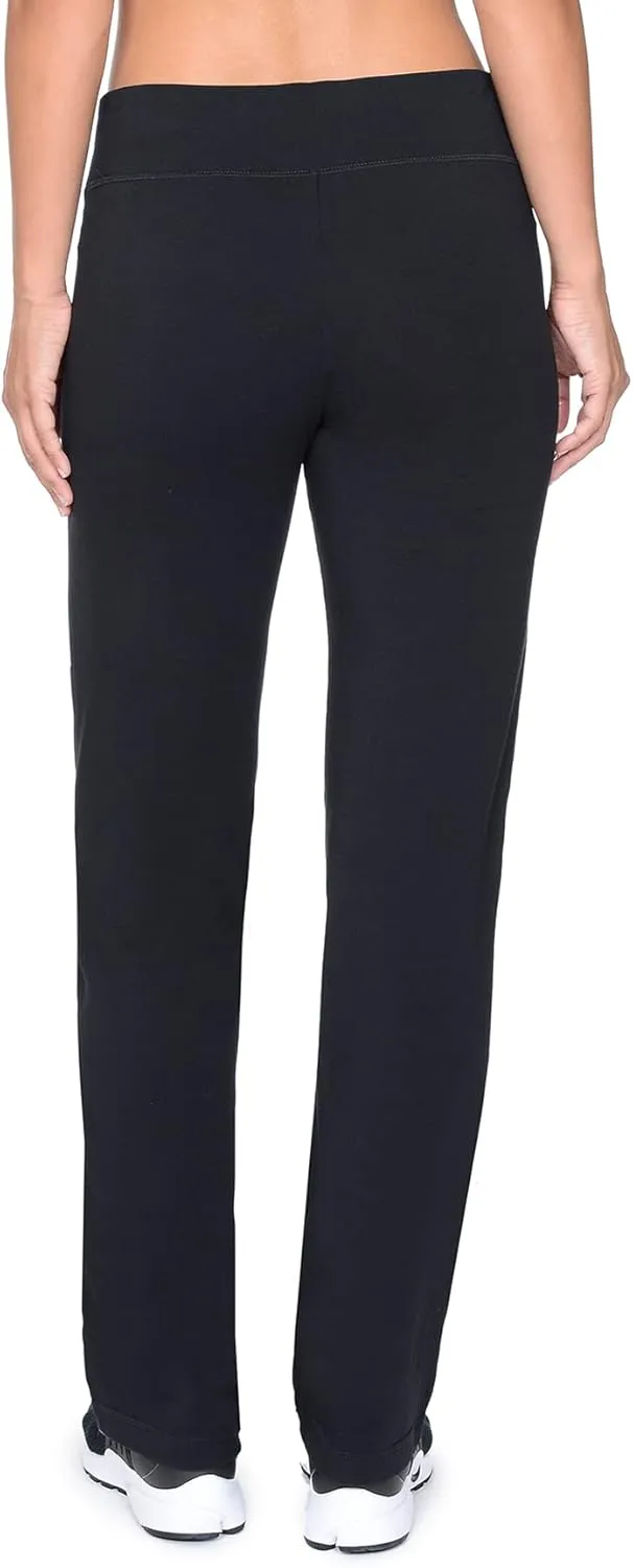 Danskin Women's Essential Sleek Fit Yoga Pant