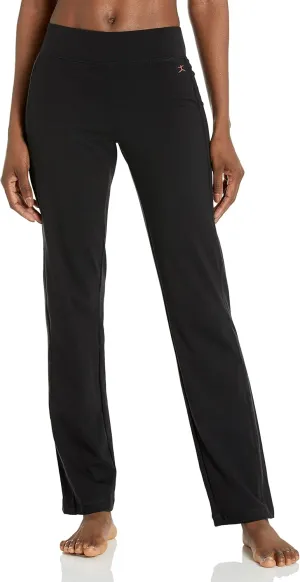 Danskin Women's Essential Sleek Fit Yoga Pant