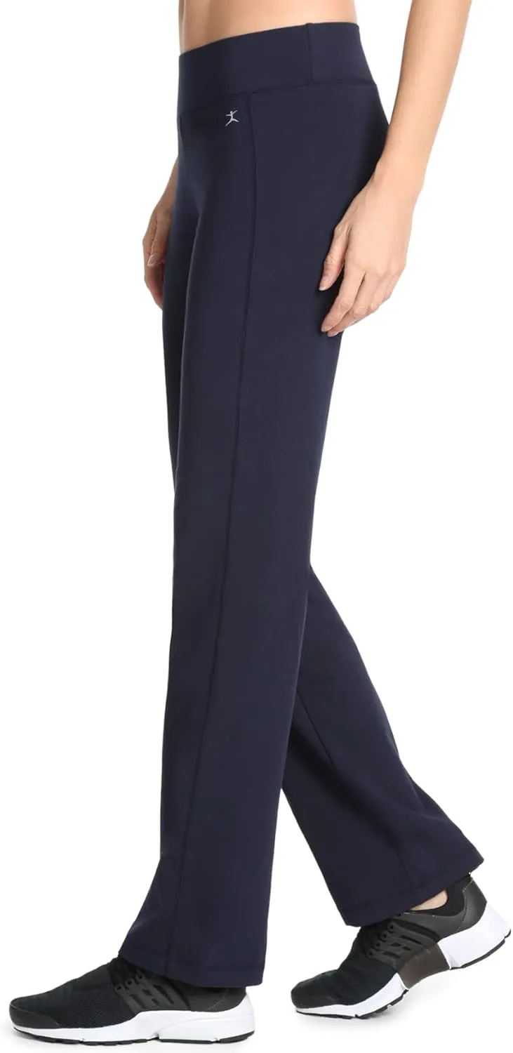 Danskin Women's Essential Sleek Fit Yoga Pant