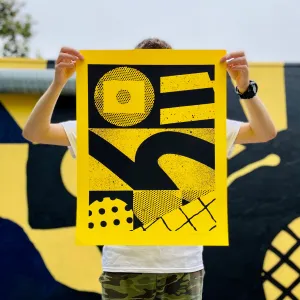 Darren John - Stacks Silkscreen