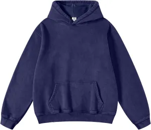 Dnzzs Acid Wash Hoodie for Womens Pullover Oversized Women's Fashion Hoodies & Sweatshirts Vintage Sweatshirt Heavyweight