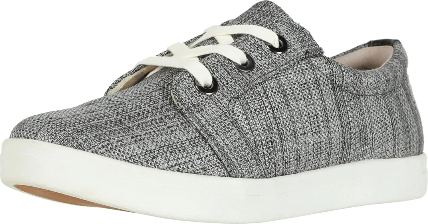 Drew Women's Ruby Barefoot Freedom Fashion Sneaker with Arch Support Black/Fabric 5 M US