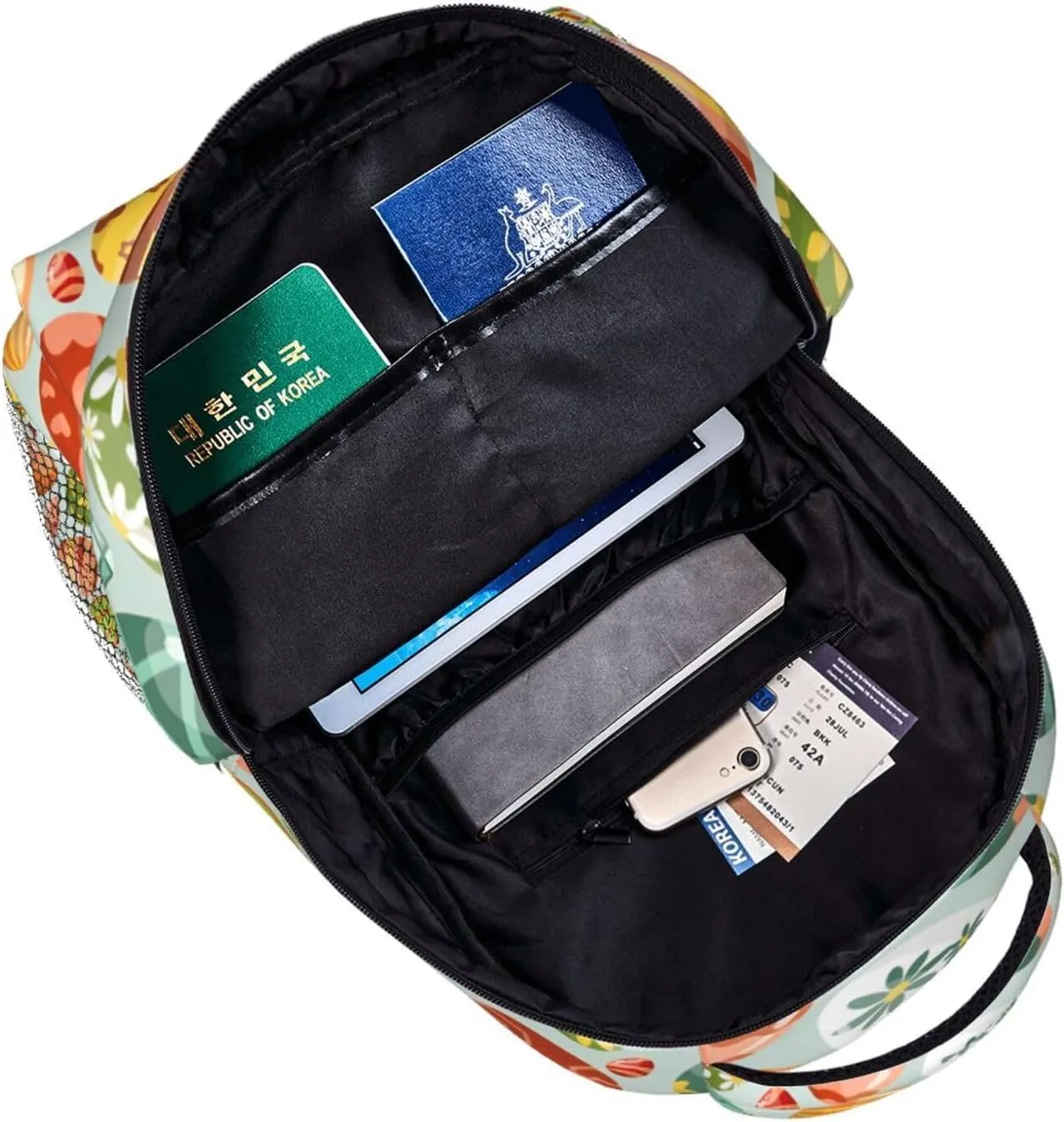 Easter Travel Laptop Backpack for Women Lightweight College Backpack Adjustable Fits 15.6 Inch Laptop Bag Waterproof for Work, Men, Gym