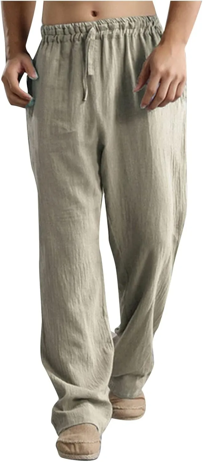 Febecool Mens Sweatpants Remote Leisure Pants Men's Casual Trousers Fitness Pants Casual Pants
