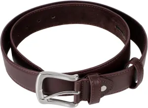 FRCOLOR Sturdy Pu Leather Travel Money Belt Hidden Zipper Pocket Waist Wallet for Men Anti-theft Security Accessory