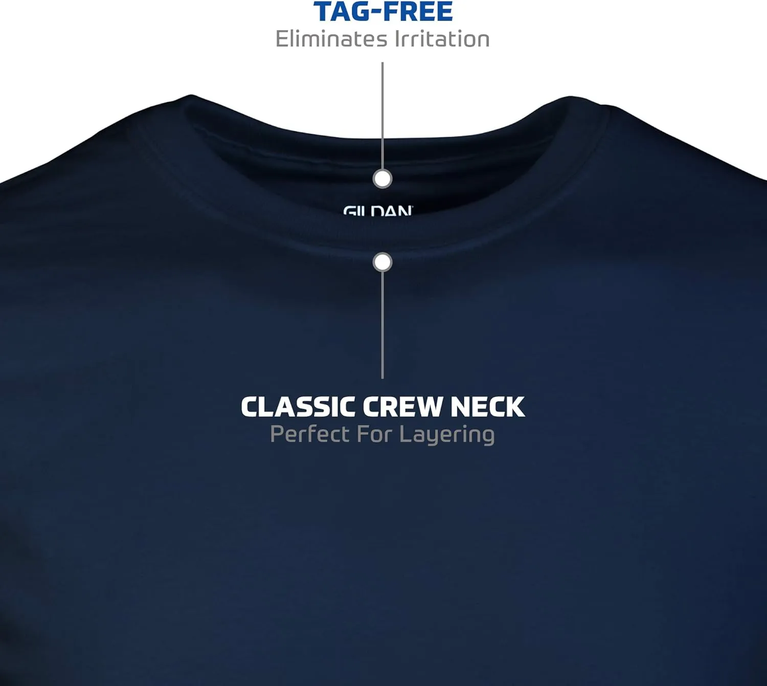 Gildan Platinum Men's Crew T-Shirts