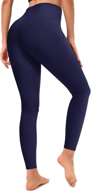 High Waisted Leggings for Women, 7/8 Full Length Buttery Soft Yoga Leggings