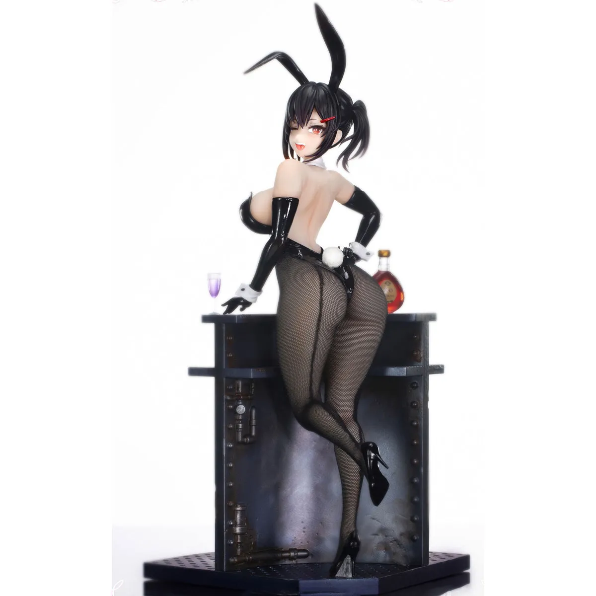 HiPlay BearPanda Asanagi Thermochromic Paint 3D Crystal Eyes Bunny Girl Rin Anime Figurine