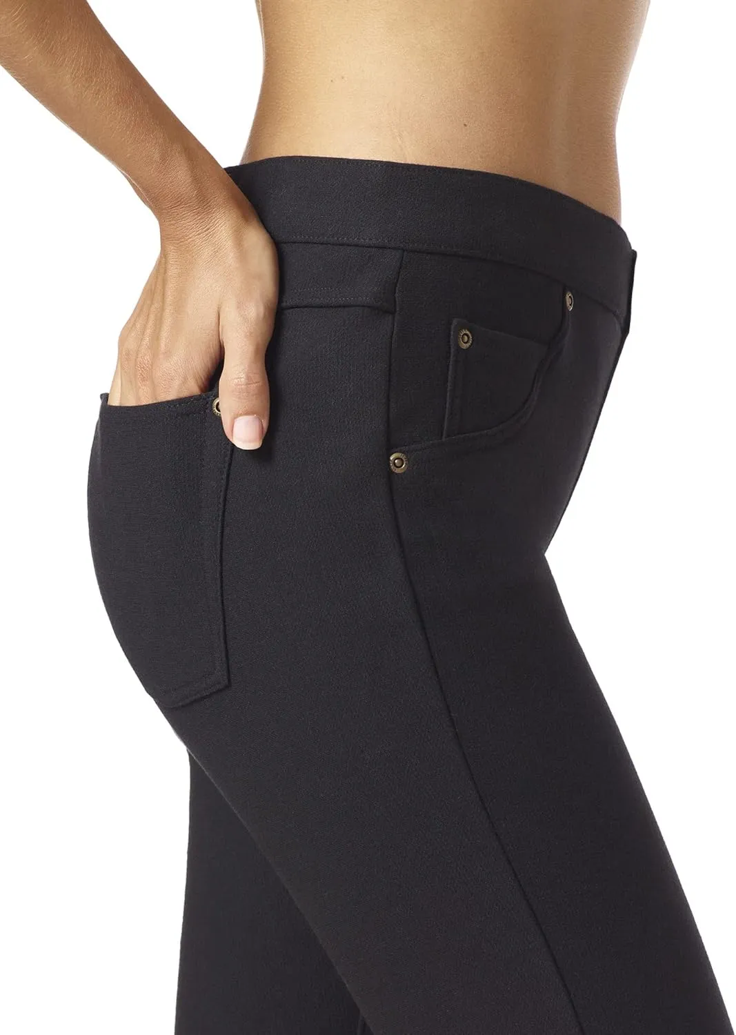 HUE Women's Ultra Soft Fleece Lined Denim Leggings