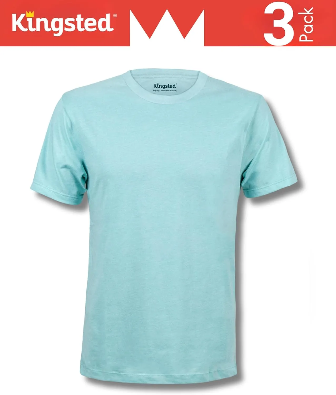 Kingsted T-Shirts for Men Pack - Royally Comfortable - Super Soft Premium Fabric - Well-Crafted Classic Tee