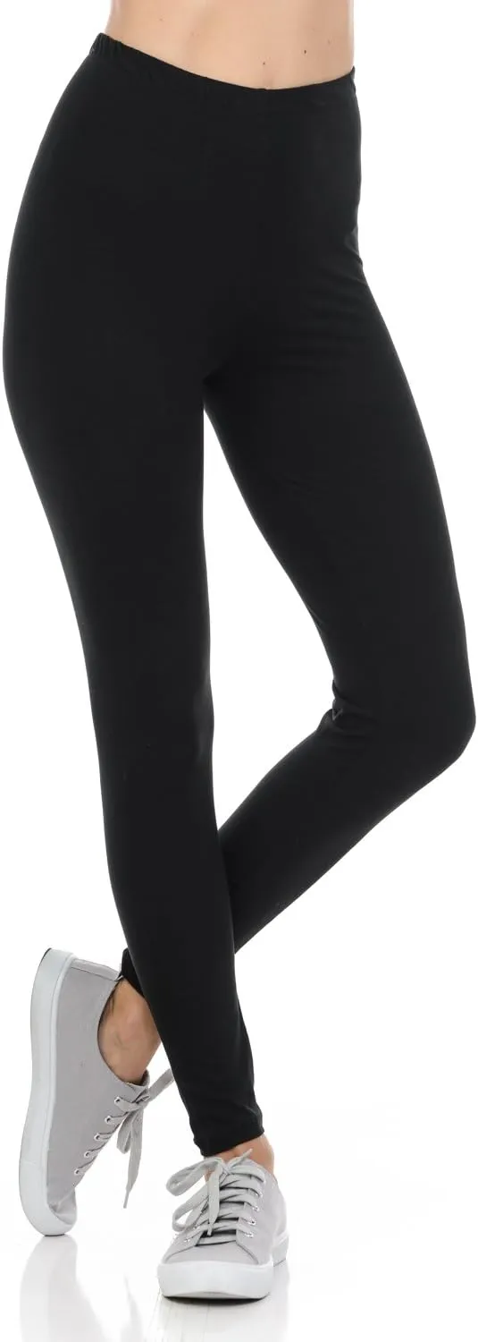 Leggings for Juniors & Teens Premium Soft Stretched ONE Size -Amazon Famous Buttery Soft Leggings
