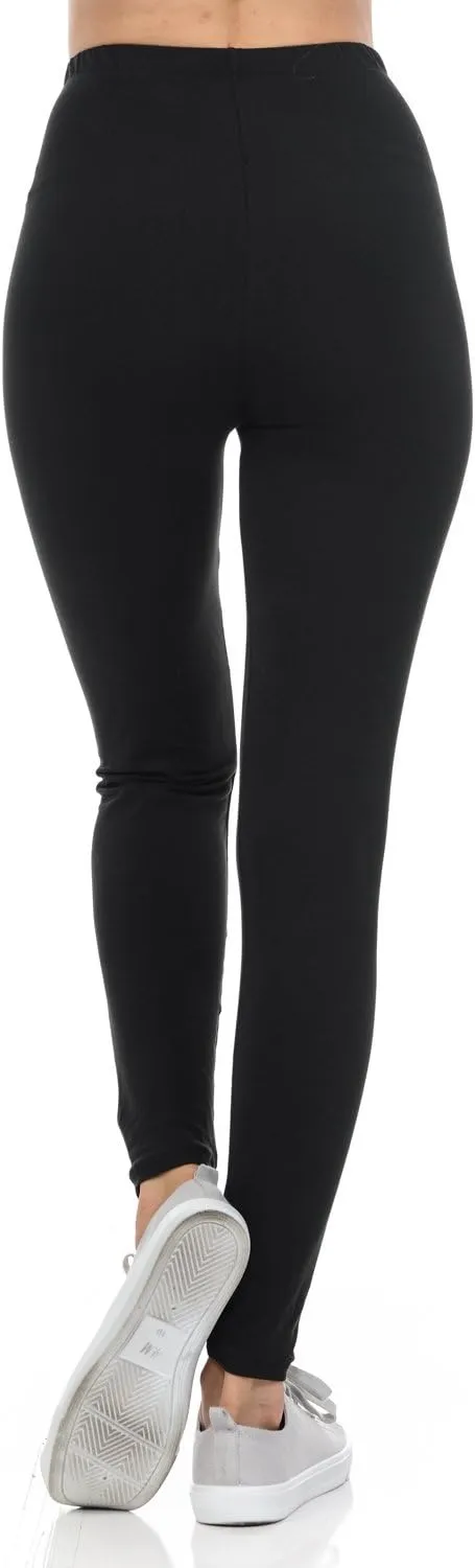 Leggings for Juniors & Teens Premium Soft Stretched ONE Size -Amazon Famous Buttery Soft Leggings