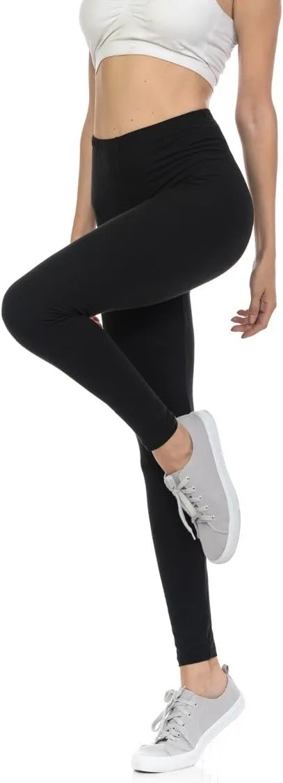 Leggings for Juniors & Teens Premium Soft Stretched ONE Size -Amazon Famous Buttery Soft Leggings