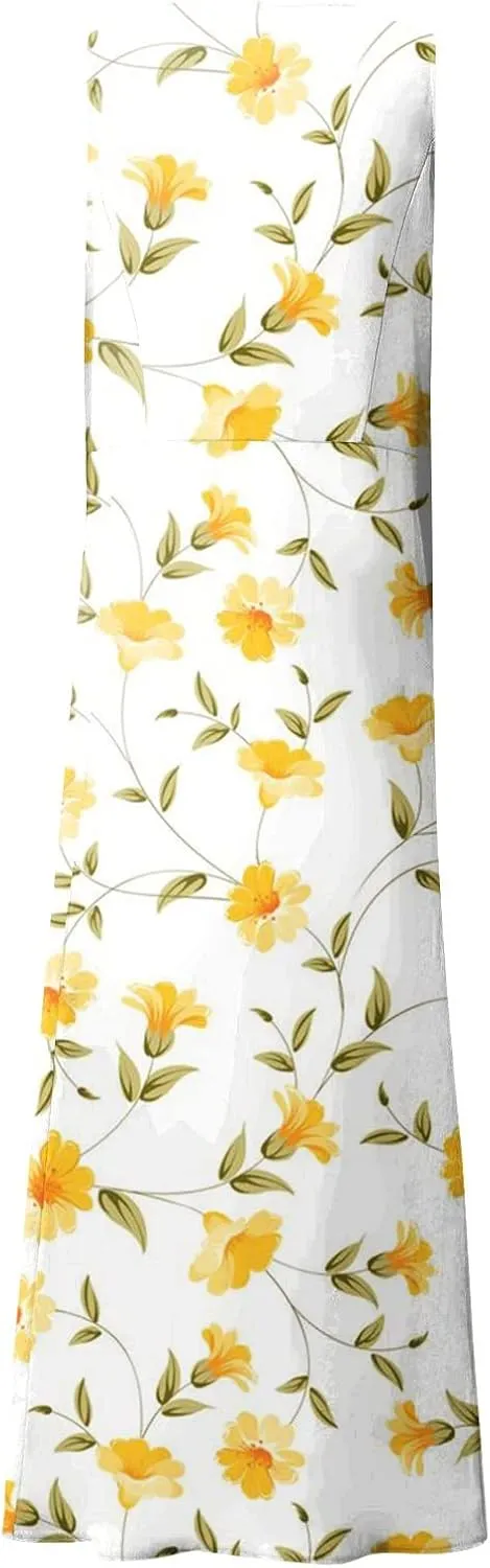 Linen Dresses for Women 2025 Casual Summer Sleeveless U Neck Flowy Maxi Dress Plus Size Boho Sundress with Pockets