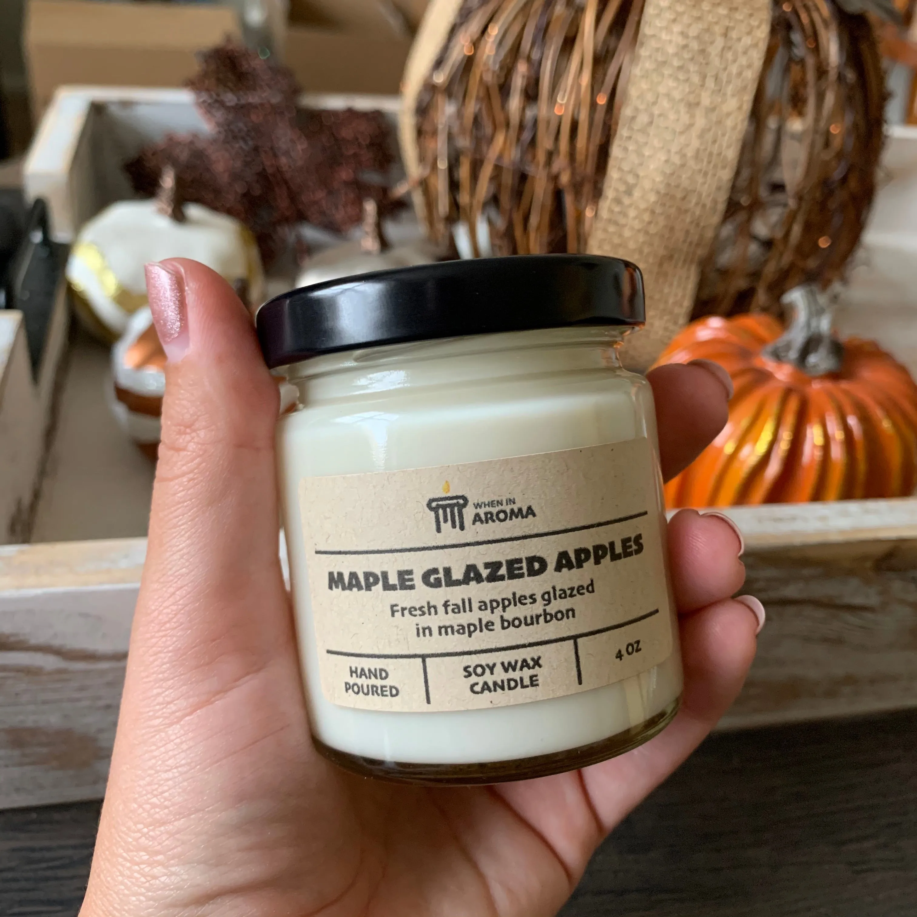 Maple Glazed Apples Soy Candle