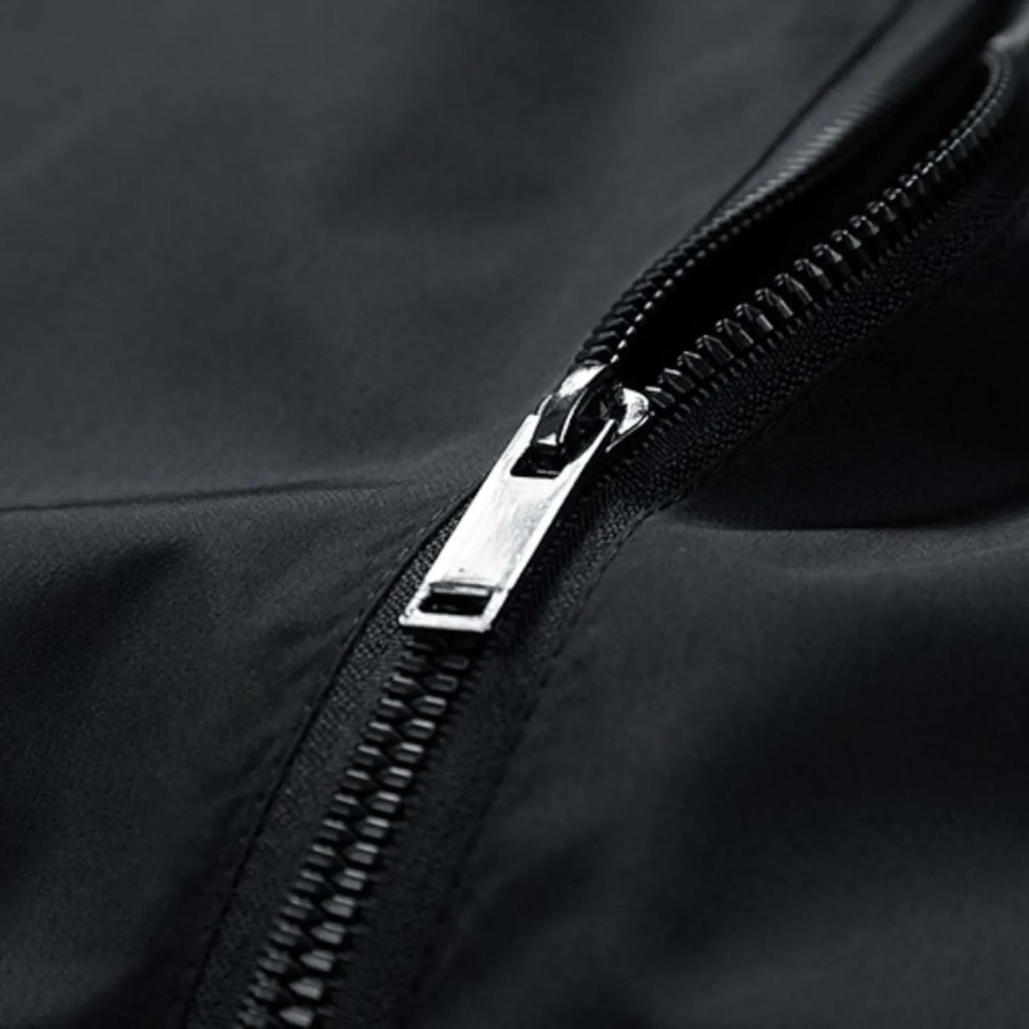 Men's Bomber Jacket Lightweight Full Zip Up Windbreaker Slim Fit Casual Spring Fall Jackets with Pockets for Men