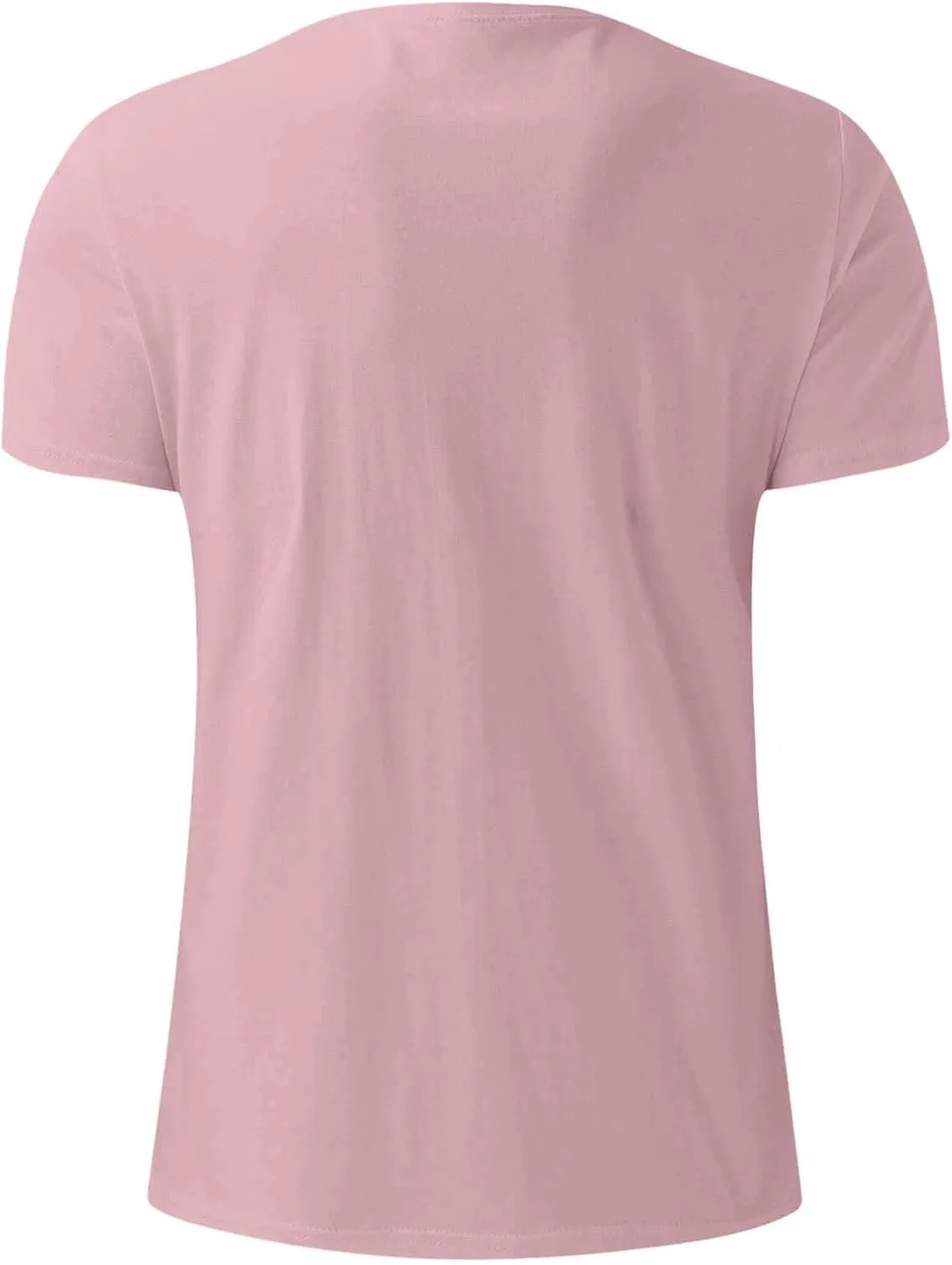 Mens Casual Shirts Graphic Round Neck Short Sleeve Loose Summer Fashion T-Shirt