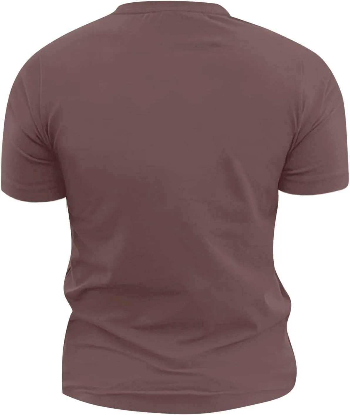 Mens Casual Shirts Graphic Round Neck Short Sleeve Loose Summer Fashion T-Shirt
